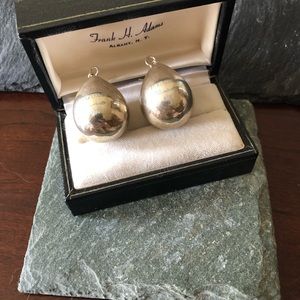 Tiffany Elsa Peretti signed Sterling earrings